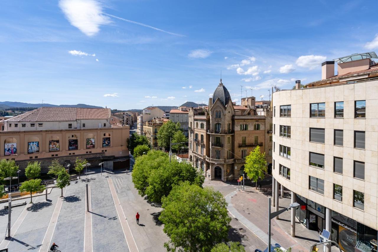 Espectacular Loft En Centrico Edificio Singular Apartment Manresa Exterior foto